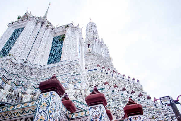 Wat Arun Ratchawararam Templo Buddhist Tailandia —  Fotos de Stock