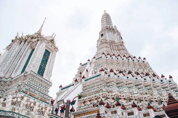 Wat Arun Ratchawararam Βουδιστικό Ναό Ταϊλάνδη — Φωτογραφία Αρχείου