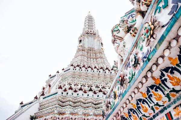 Wat Arun Ratchawararam Templo Buddhist Tailandia — Foto de Stock