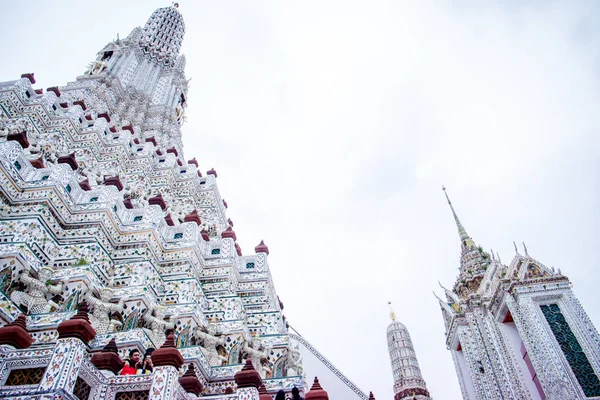 Wat Arun Ratchawararam Templo Buddhist Tailandia —  Fotos de Stock