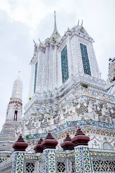 Wat Arun Ratchawararam Buddhistický Chrám Thajsko — Stock fotografie