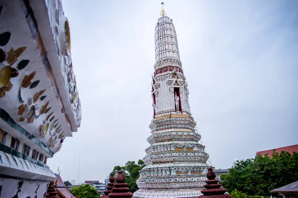 Wat Arun Ratchawararam Buddhistický Chrám Thajsko — Stock fotografie