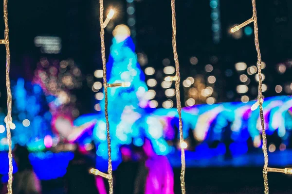 Light Festival Bangkok City Thailand — Stock Photo, Image