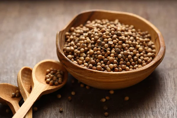 Seasoning Coriander Seeds Food Closeup — Stock Photo, Image