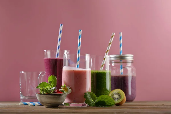 Conjunto Bebidas Frescas Verano Bebidas Frescas — Foto de Stock