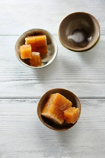 Sweet Honey Comb Small Bowls — Stock Photo, Image