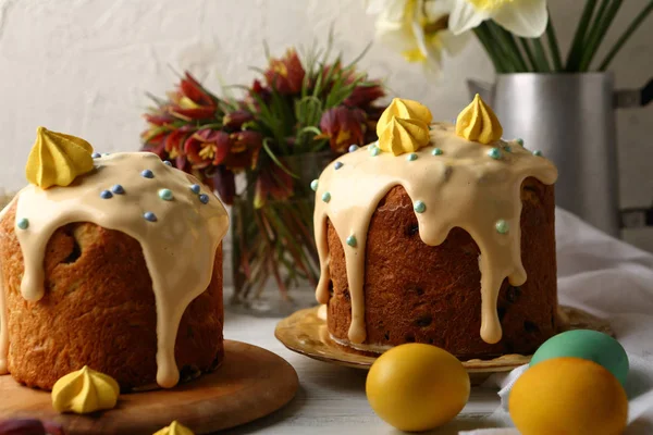 Traditionele Pasen Feestdagen Cake — Stockfoto
