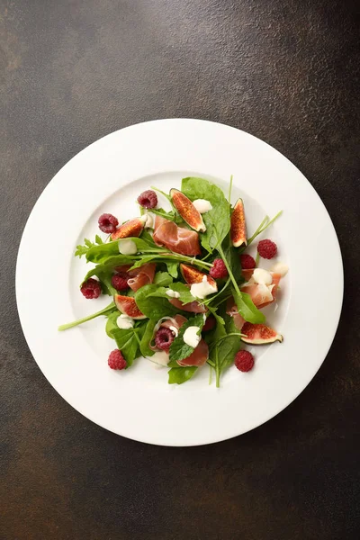 Gourmet Salat Mit Feigen — Stockfoto