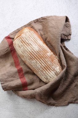 Çavdar ekmeği yukarıdaki tüm somun