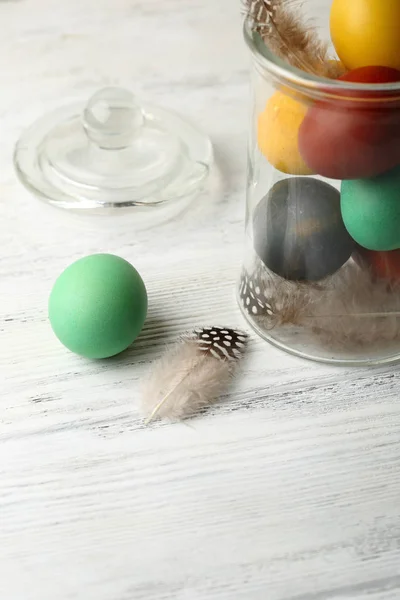 Traditional Holiday Easter Eggs Food Concept — Stock Photo, Image