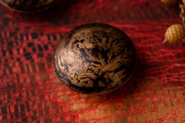 Bir Brown çikolata şeker yakın çekim