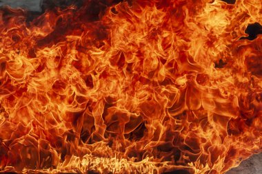 Arka plan olarak güzel bir alev.