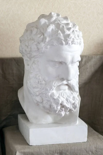 Głowę Herkulesa Białym Tle — Zdjęcie stockowe