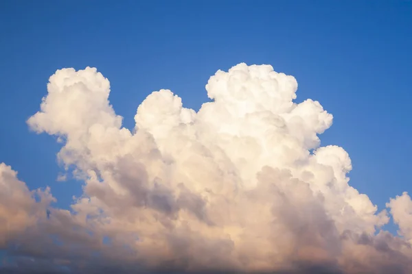 Cumulus Memiliki Pandangan Yang Aneh Awan Menyerupai Unta — Stok Foto