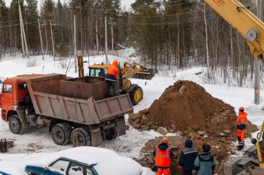 Yeraltı yarar kaza ortadan kaldırılması. Emerge