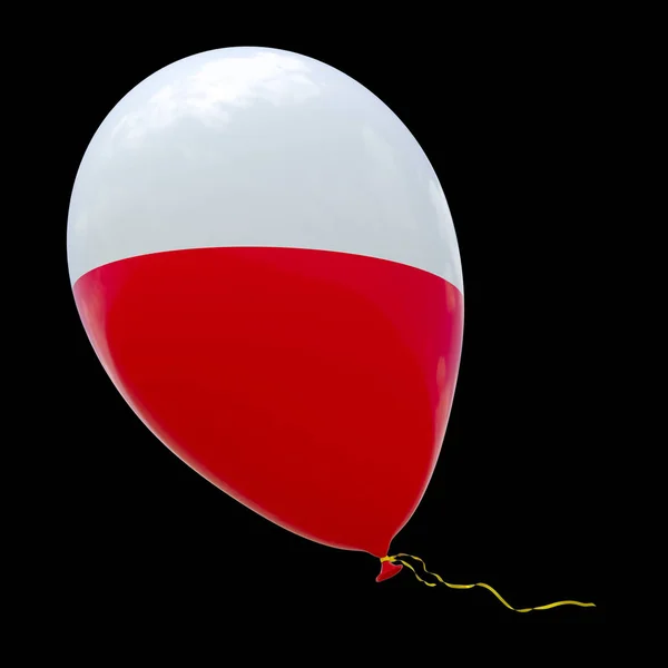 Le drapeau d'un État membre de l'UE représenté sur un ballon. Ballon wi — Photo
