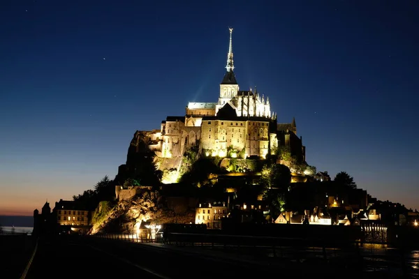 Mont Saint Michel Francja Europa — Zdjęcie stockowe