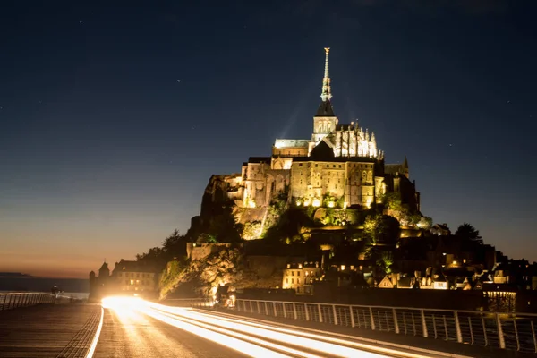 Mont Saint Michel Francja Europa — Zdjęcie stockowe
