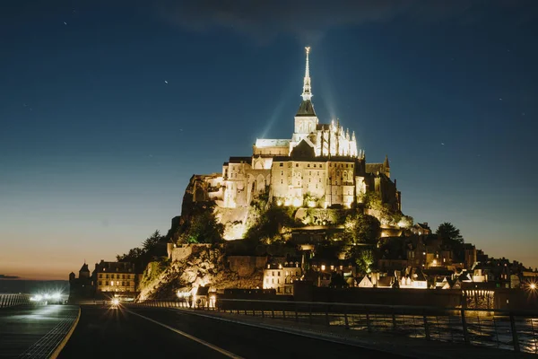 Mont Saint Michel Francja Europa — Zdjęcie stockowe