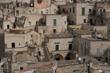 Matera, Basilicata 'daki taşların şehri.