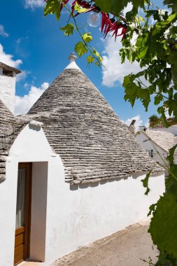 Trulli UNESCO mirasının Alberobello ülkesi