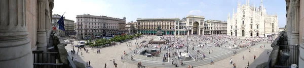 Panoramica Duomo Milano — Foto Stock