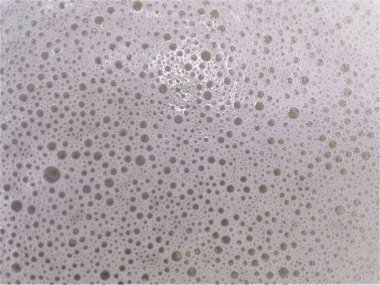 Köpük veya baloncuklar doku.