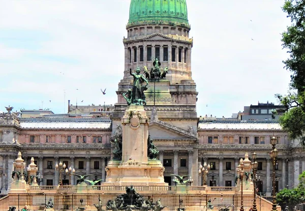 Palacio Del Congreso Nacional Buenos Aires Argentina —  Fotos de Stock