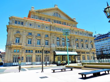 Columbus tiyatro (Teatro Colon) Buenos Aires, Arjantin.