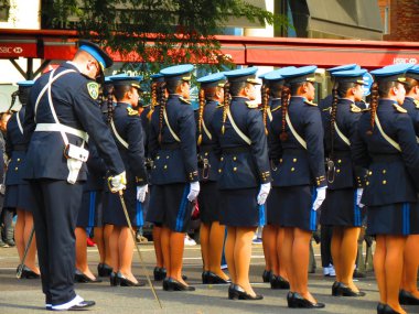 Buenos Aires, Arjantin - 09 Temmuz 2019. Bağımsızlık günü için askeri geçit töreni.