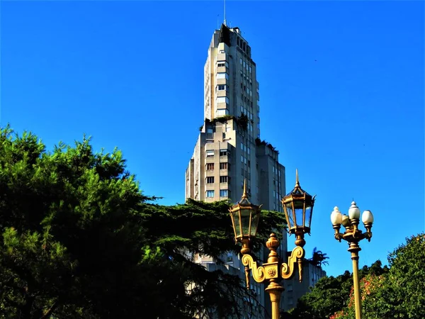 Edificio Kavanagh Vista Desde Plaza San Martín Buenos Aires Argentina —  Fotos de Stock