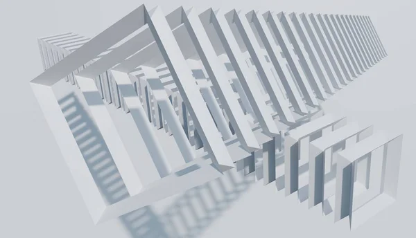 抽象的な配列パターン背景シンプルなレンダリング画像 — ストック写真