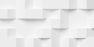 Değiştirilmiş ofset eğimli çizgileri veya blokları kapat geometri arkaplan duvar kağıdı afişi, düz uzanma, 3D illüstrasyon