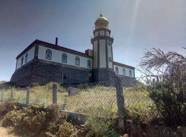 deniz feneri ve İspanya adada askeri kompleksi