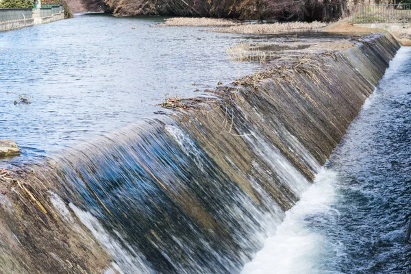 Bloqueio do canal de Castilla — Fotografia de Stock