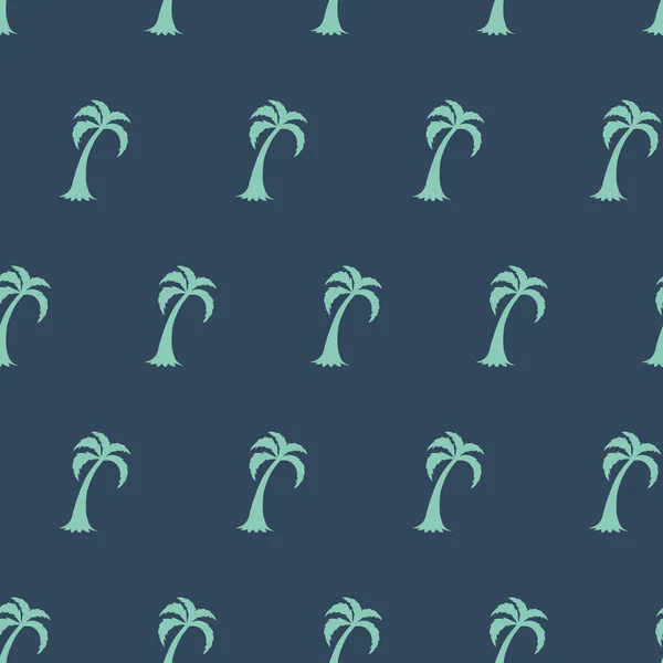 Palm Tree Seamless Pattern Summer Tropical Classical Embroidery Men Background — Archivo Imágenes Vectoriales