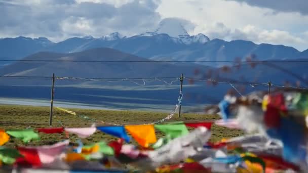 Mount Kailash a Himalája tartomány tibeti — Stock videók