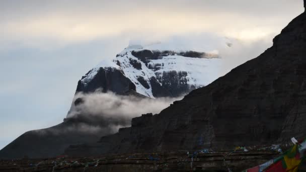 Mount Kailash a Himalája tartomány tibeti — Stock videók