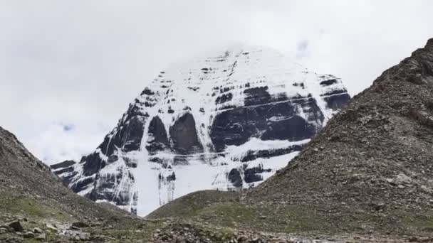 Mount Kailash Himalaya bereik Tibet — Stockvideo