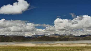 Vadi Brahmaputra Nehri Himalayalar Tibet