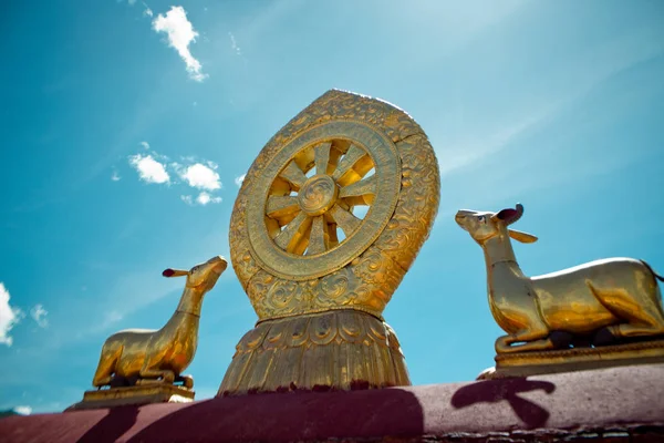 大昭寺藏传佛教拉萨西藏 — 图库照片