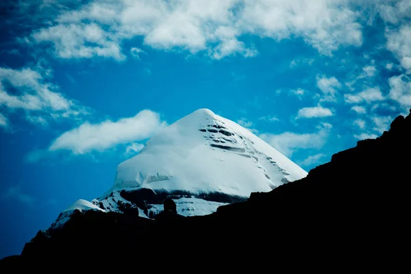 Posvátná hora Kailás Himaláje v rozsahu Tibetu Kailás yatra — Stock fotografie