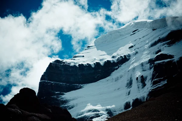 Posvátná hora Kailás Himaláje v rozsahu Tibetu Kailás yatra — Stock fotografie