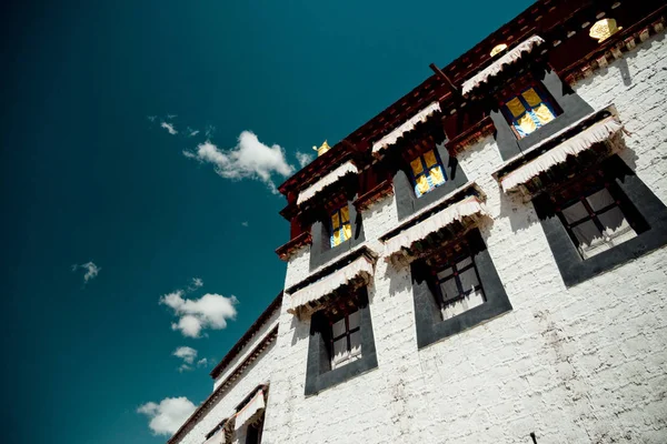 Jokhang tempel Tibetaans boeddhisme Lhasa-Tibet — Stockfoto