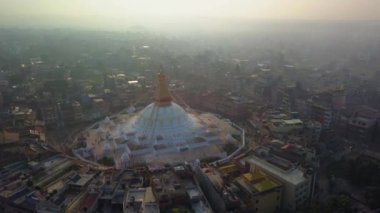 Stupa Bodhnath Katmandu, Nepal - 26 Ekim 2017