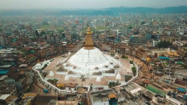 Stupa Bodhnath Katmandu, Nepal - 12 Ekim 2018