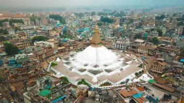Stupa Bodhnath Katmandu, Nepal - 12 Ekim 2018