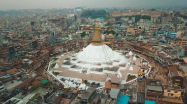 Stupa Bodhnath Katmandu, Nepal - 12 Ekim 2018