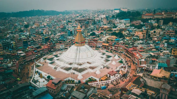 Ступа Бодхнатх Катманду, Непал - 12 октября 2018 года — стоковое фото