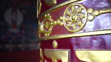 Budist mantra için dua Tibet sanscrit